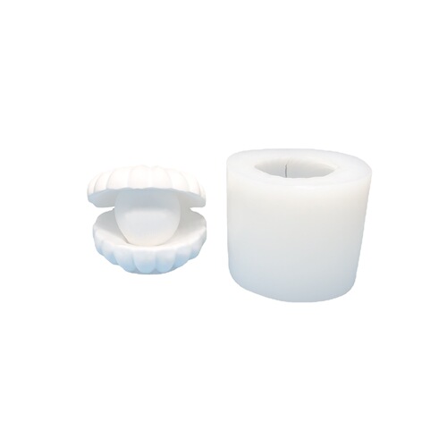 Ins Pearl Shell Candle Silicone Mold DIY Scented Plaster Food Grade Cake Chocolate Silicone Mold