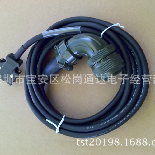 台达ASD-B系列伺服编码器连接线 反馈线 B系列动力线 电源线  3米