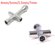 4mm/5mm/5.5mm/7mm 1:16 1:10 RC Car Cross Sleeve Wrench跨境专