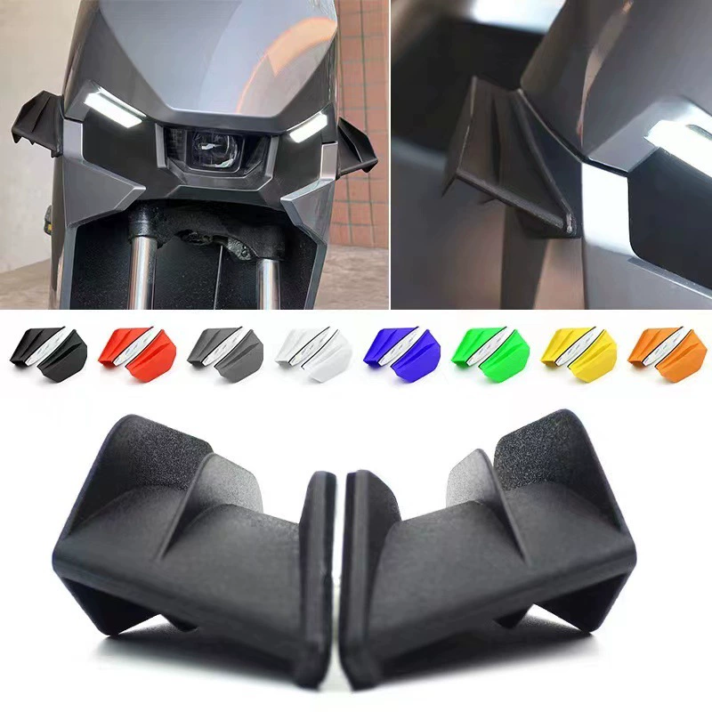Мотоцикл мотоцикл руководство крышка модификация спортивный автомобиль крыло сторона ветер нож форма с 3M клейкой пасты стиль