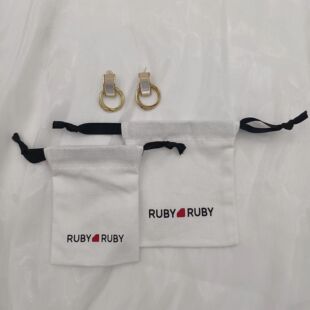 New high quality canvas bag earrings necklace bracelet essential oil face cream perfume portable packaging bag large favorably
