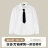 White black tie