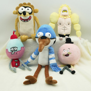 �羳��ƷRegular Show plush������@ë�q�����ż���Ħ�τP���