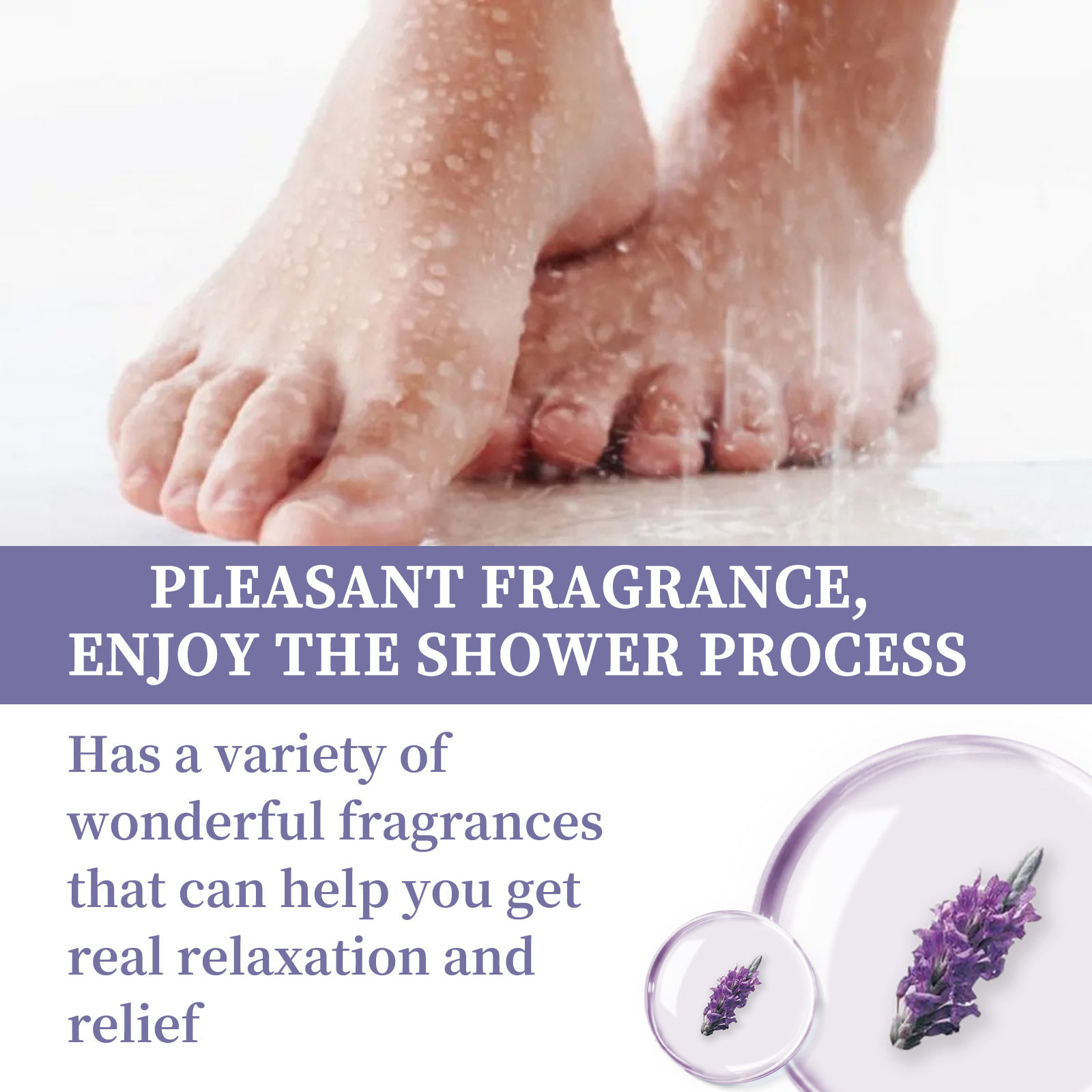 Aromatherapy Shower Tablets, Home Refreshing Shower Body Cleansing Aromatherapy Tablets_voghion.com