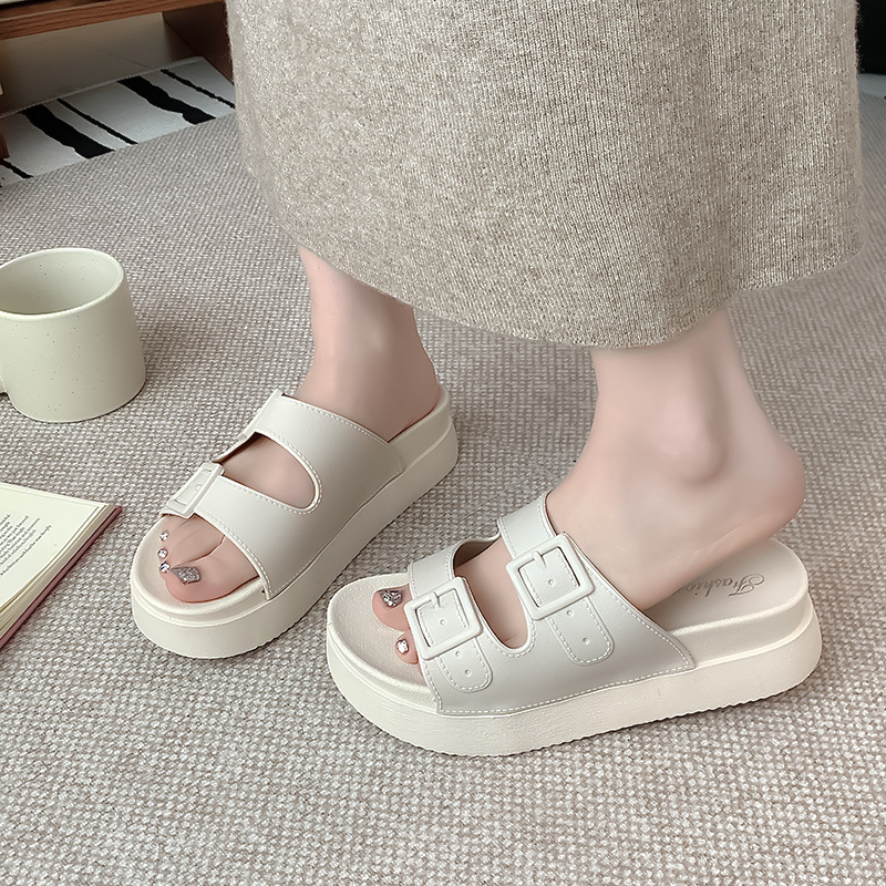 2025 nuevas zapatillas de verano para mujeres de comercio exterior transfronterizo zapatillas de playa casuales de moda