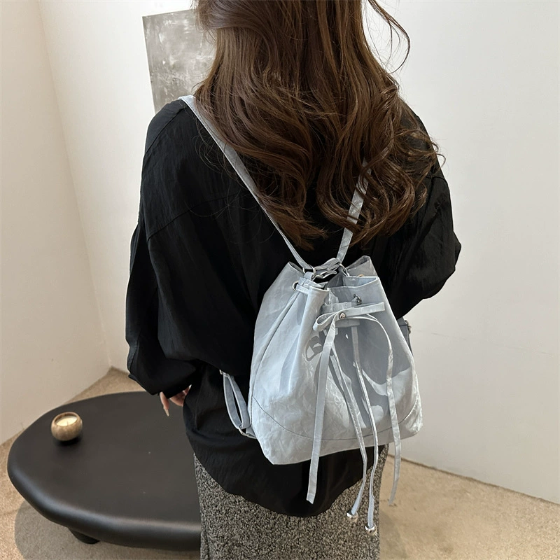 Mint bag, fashionable capacious backpack, autumn