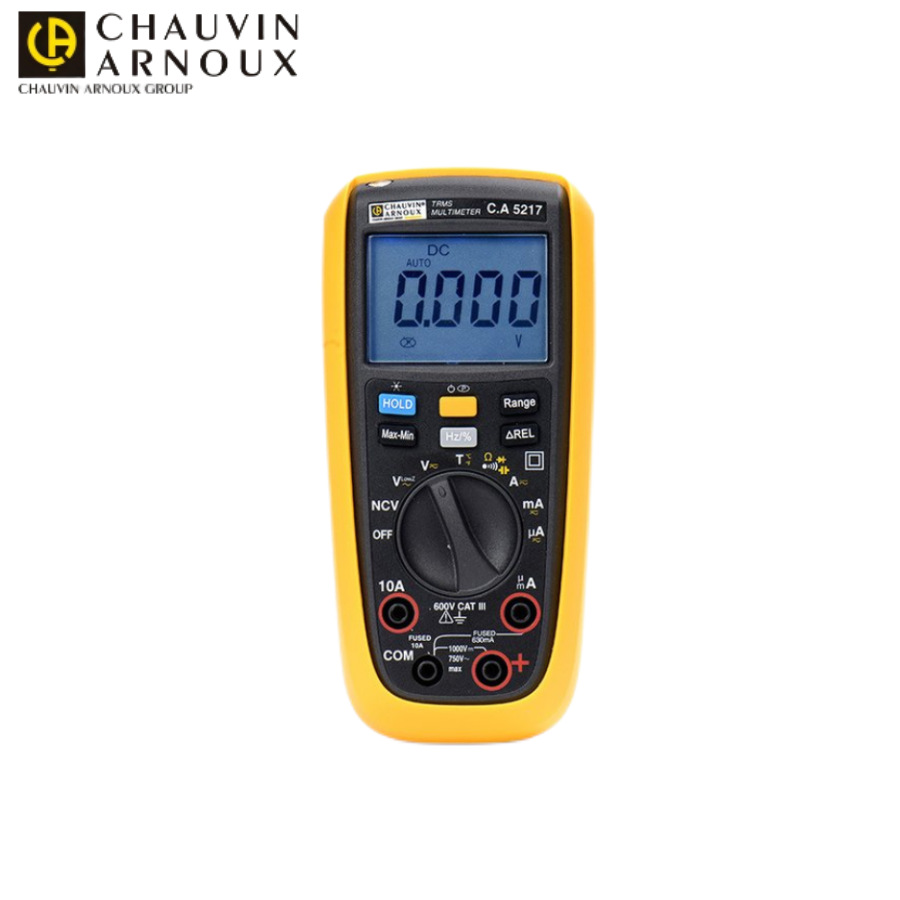 法国C.A 5217真有效值测量数据熔断保护NCV万用表