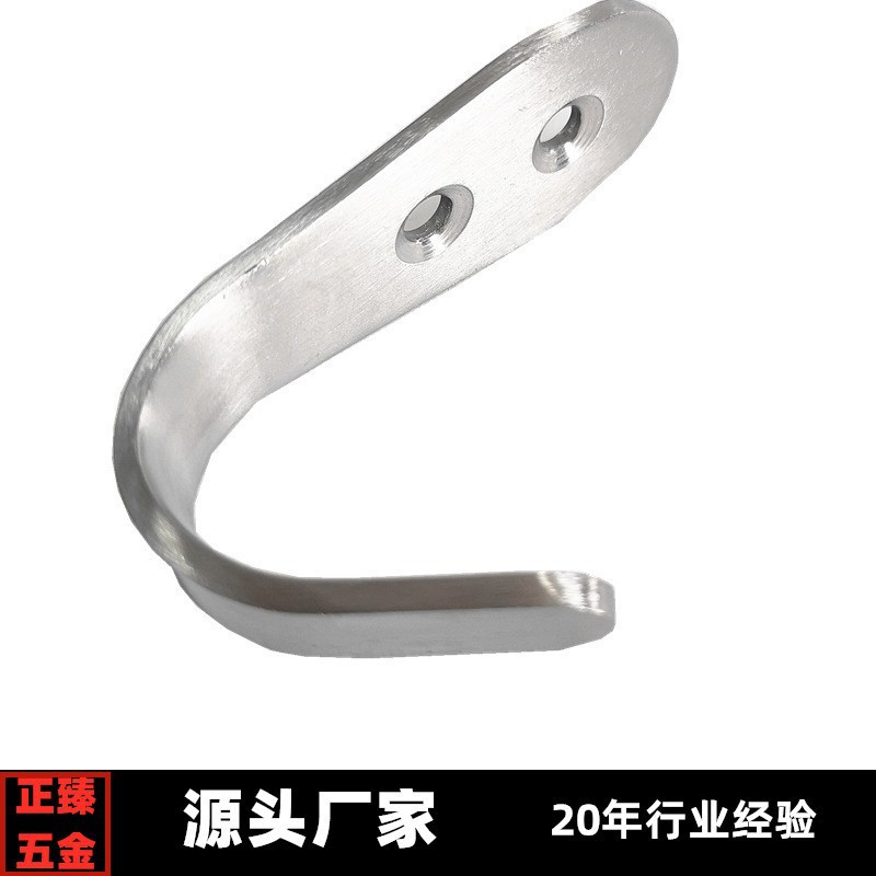 不锈钢挂钩螺丝 固定衣服衣帽钩单挂钩 墙上壁挂钩阳台浴室厨房