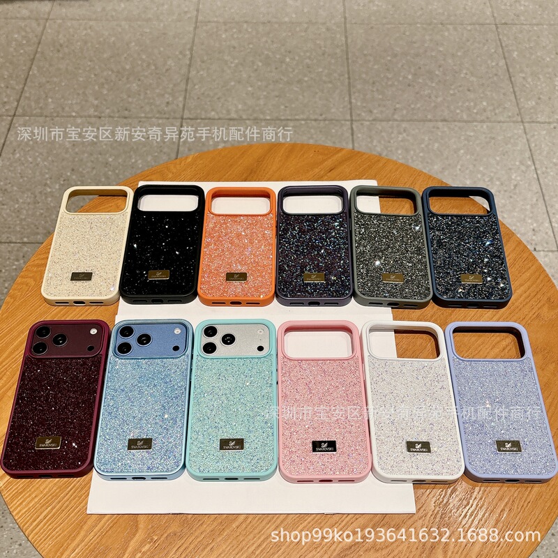 Light Luxury Rhinestone Protective Case Suitable for iPhone 18 Pro Max, High-End Cross-Border Hot-Selling Apple 18 Pro Phone Case Light Luxury Rhinestone Protective Case Suitable for iPhone 18 Pro Max, High-End Cross-Border Hot-Selling Apple 18 Pro Phone Case