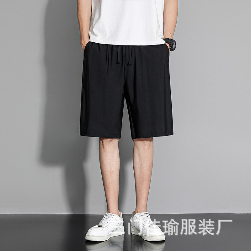 Summer silk breathable quick dry travel sports thin solid color…