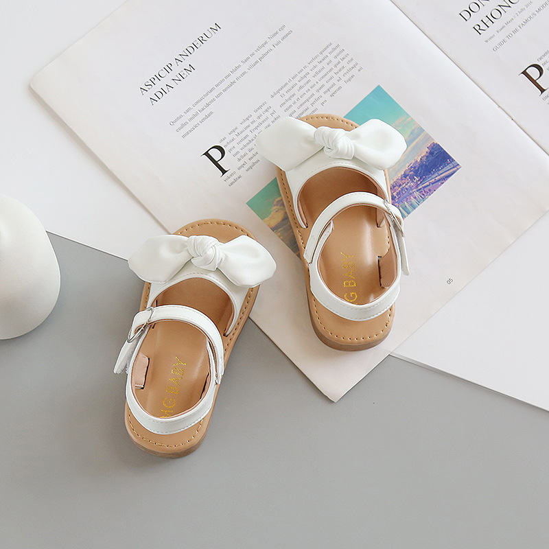 Koreanische version nette bogen sandalen, baby sommer neue mädchen Römischen schuhe, kinder schuhe_voghion.com