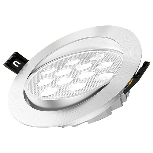 Embedded ultra-thin anti-glare LED ceiling lamp for commercial lighting, high brightness full aluminum tube light for wholesale, household spotlight