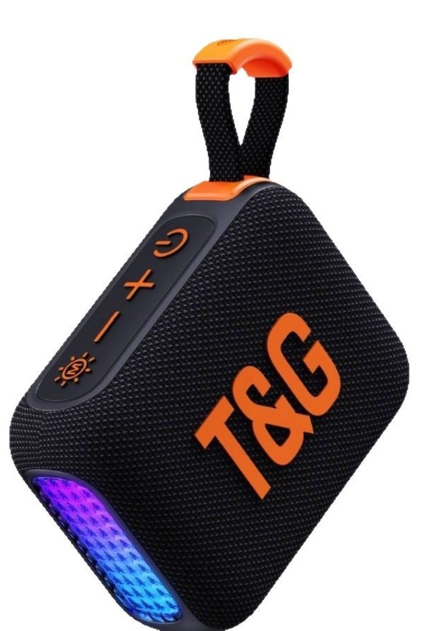 2025 nuevo TG445mini altavoz Bluetooth tela portátil para exteriores altavoz Bluetooth pequeño cañón de acero pequeño altavoz Bluetooth