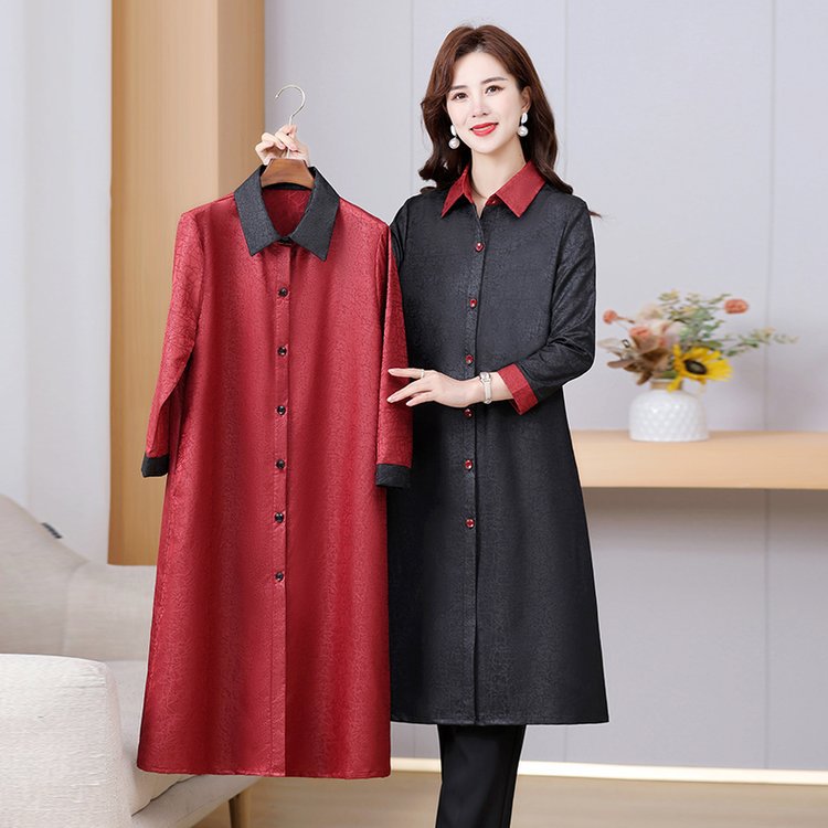 Spring Fashion Casual Women's Clothing, Mother's Clothing, Detailed Windbreaker, Showing Off the Delicate Daily Work Clothing