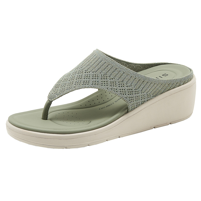 2025 nuevo stock de zapatillas de talón inclinado ligeras antideslizantes cómodas y casuales deportivas MD zapatillas de suela grande un alcalde