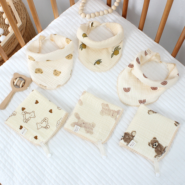 Cotton gauze children's towel