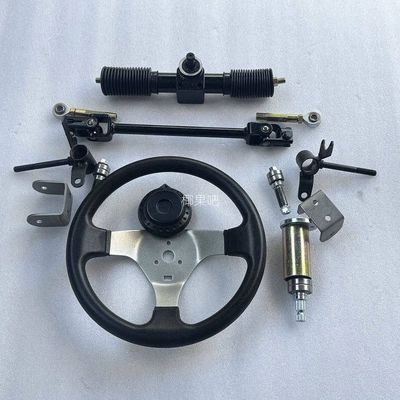 Motorcycle frame: front steering gear steering