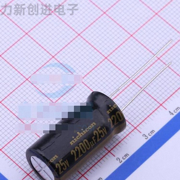 UKW1E222MHD描述2200uF 25V电解电容器