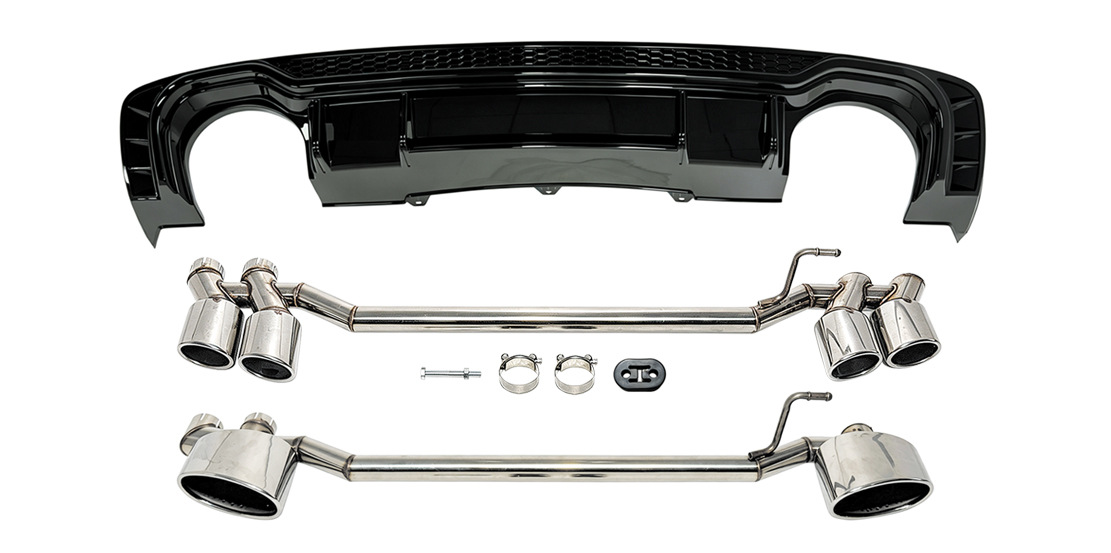 13-16 models suitable for Audi A4L B8PA modified to B9 RS4, including front and rear bumpers, grille, and rear lip – a complete body kit