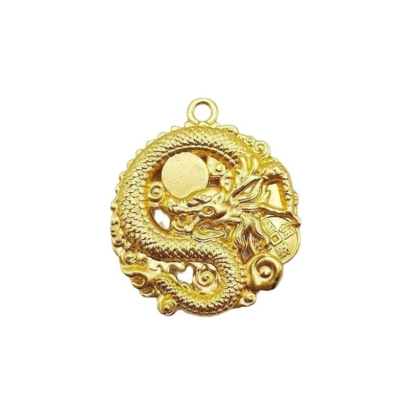 龙年龙牌钥匙扣挂件日进斗金招财进宝十二生肖创意礼物饰品|undefined