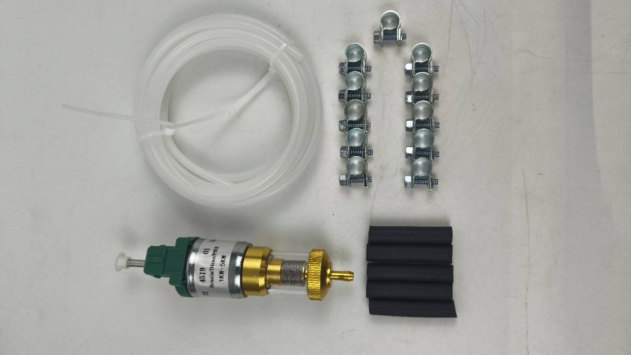 驻车加热器脉冲油泵12V--24V自带滤芯22ML跨境埃贝赫款电磁泵配件