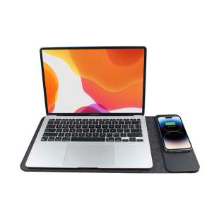 14/15/16 inch notebook official computer bag portable PU felt mobile phone 15 watt magnetic wireless charger