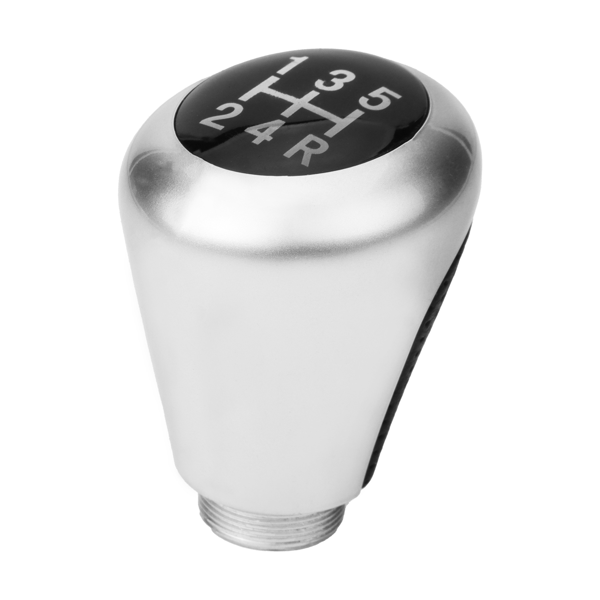 Suitable for Great Wall Wingle cars, silver gear shift knob, 5-speed gear shift lever handle accessory