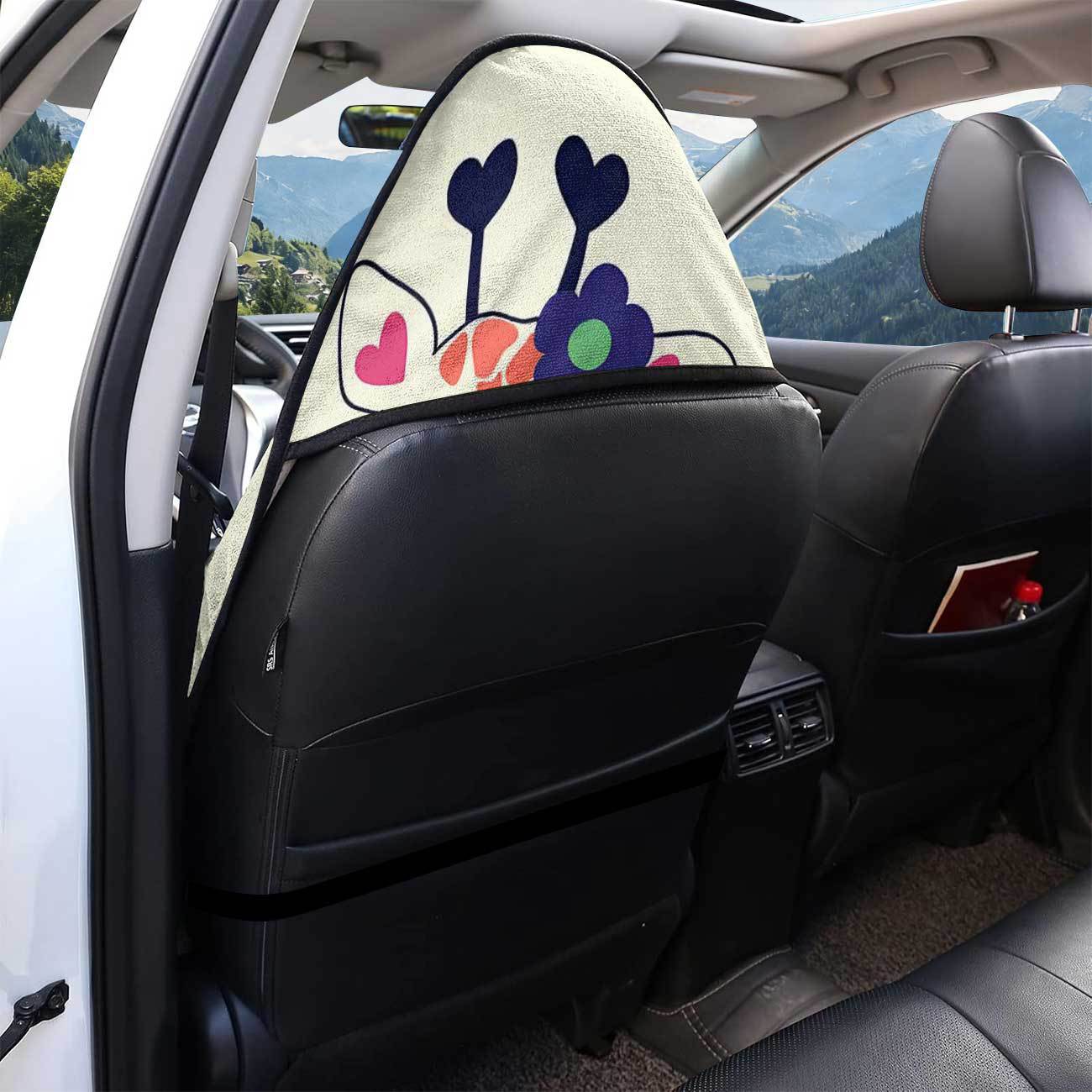 Car seat towel cover front seat protector suitable for gym and exercise, universal for all seasons, car use 44