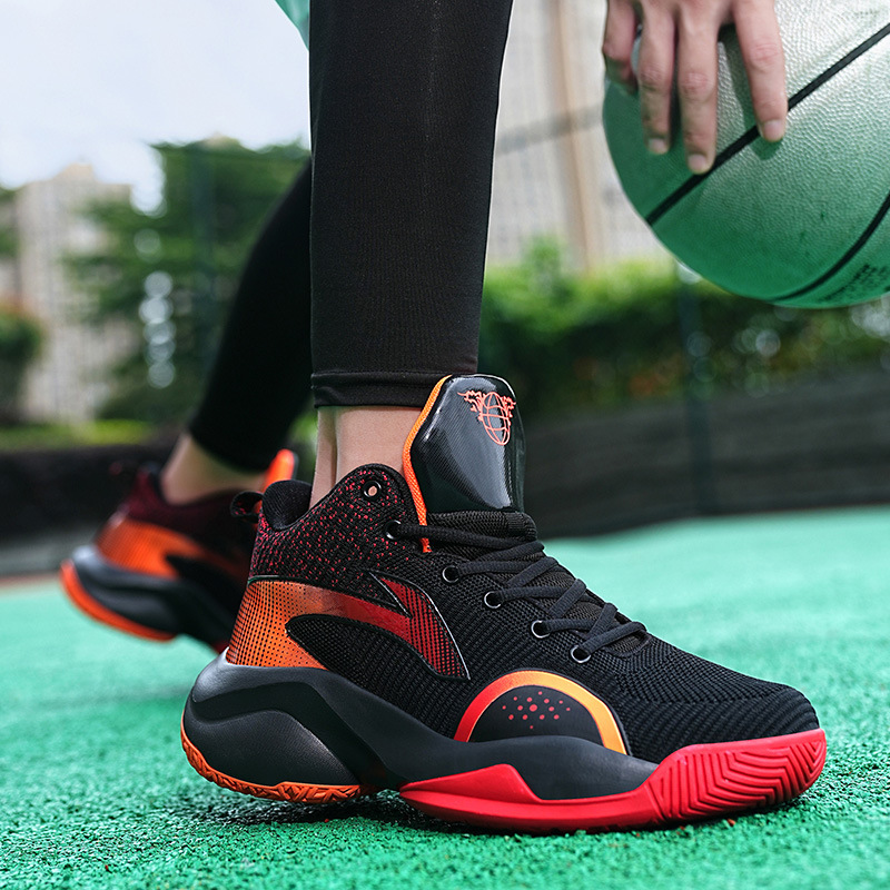 9286 검은 색과 빨간색 메쉬