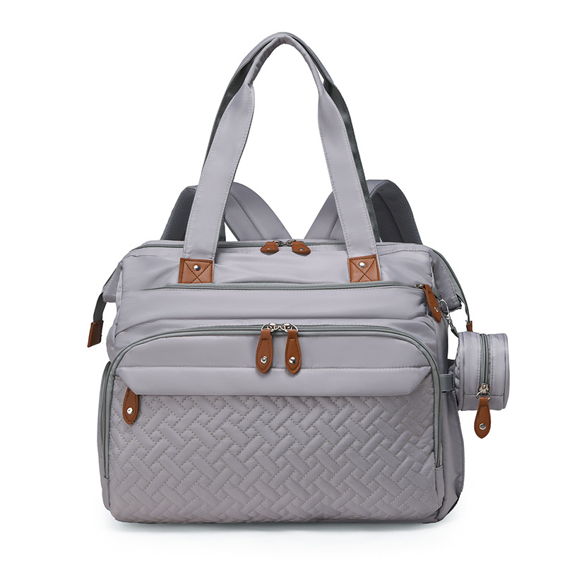 Bolsa de gran capacidad para mamás con bebés, mochila de ocio, mochila de hombro ligera, bolsa de hombro portátil para madre y bebé.