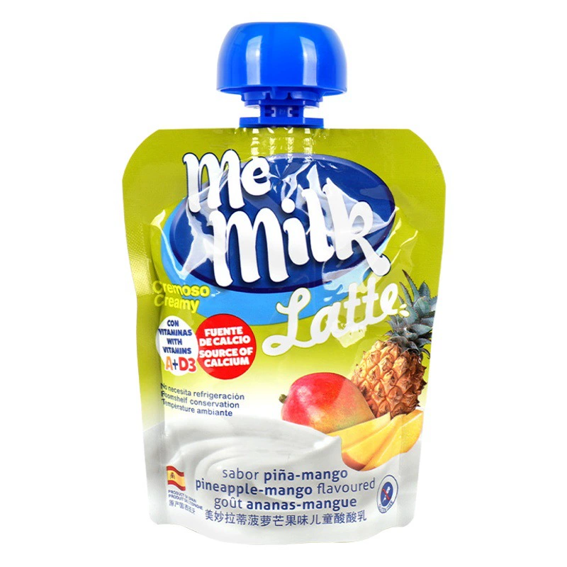 Новинка! Испанский йогурт-напиток Miamia Lati Sour Yogurt 90г. Питьевой йогуртовый напиток Miamia.