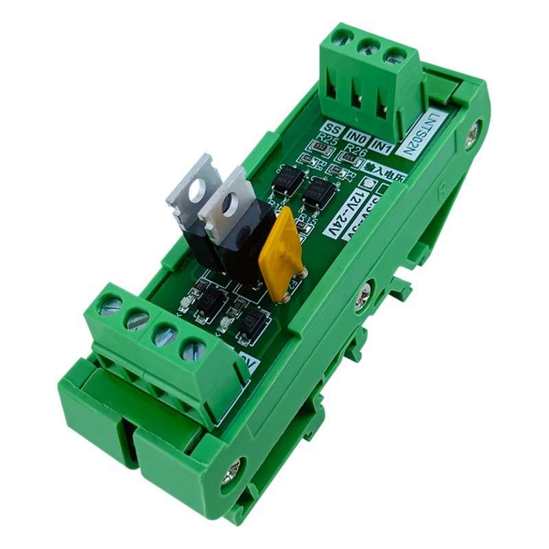 2-полосная панель управления Плата усилителя выходной мощности NPN релейный модуль Плата усилителя ПЛК Плата защиты транзистора