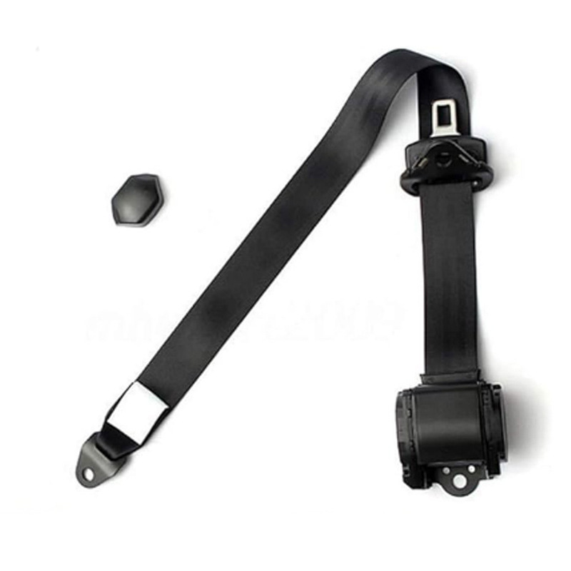 Qìchē Car Seat Belt Passenger Truck Retractable 3-Point Emergency Locking (Car seat belt) - plastic-coated-k3-retractor