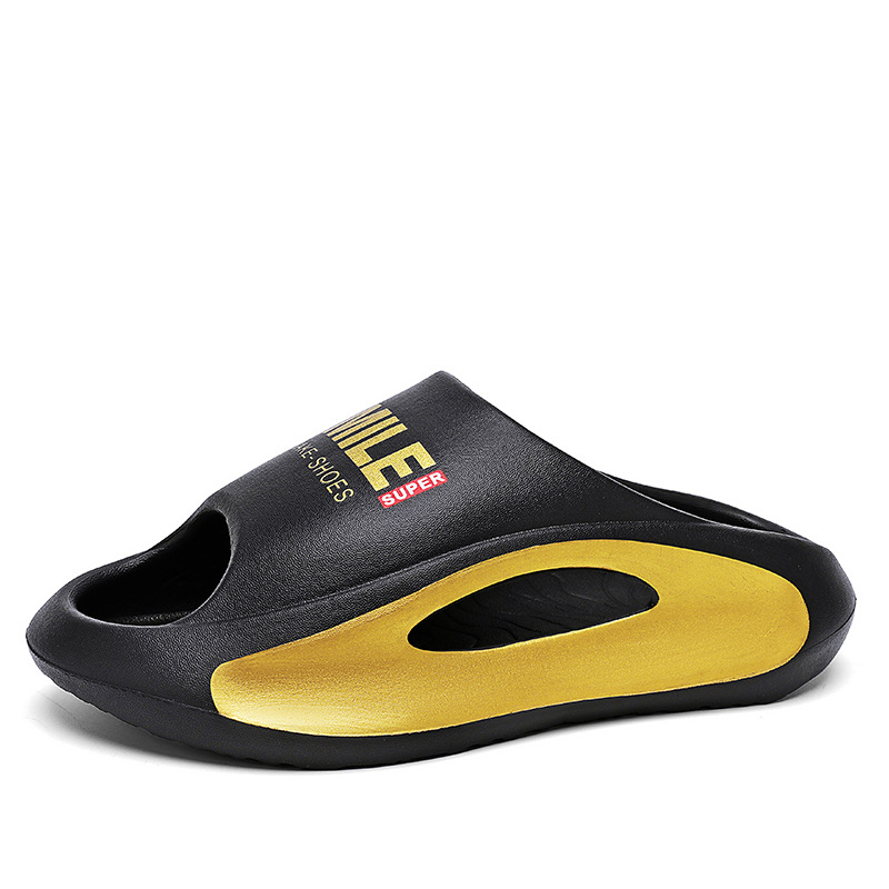 Été nouvelle édition coréenne chaussures de plage en plein air marche sur grande taille décontracté mode polyvalent à la mode chaussons pour hommes_voghion.com