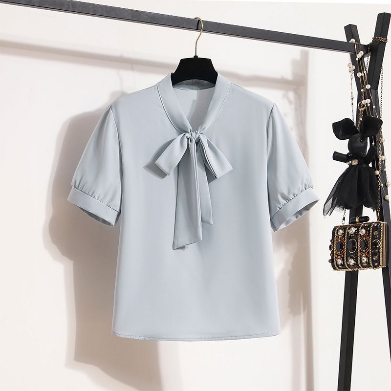 비즈니스 원피스 공무원 교사 UGC 인터뷰 원피스 여성 여름 원피스 세트 대학생들이 치마를 입습니다.