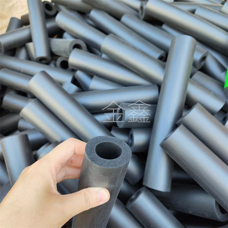 供应黑色nbr鱼竿防滑手把套 保温杯套管呼啦圈海绵护套橡塑发泡管