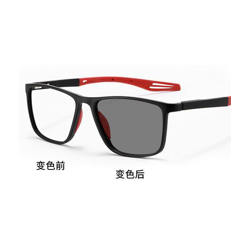 Nueva moda, cambio de color automático, gafas de lectura de doble propósito, gafas de lectura ligeras y antideslizantes, gafas de lectura para personas de mediana edad y ancianos