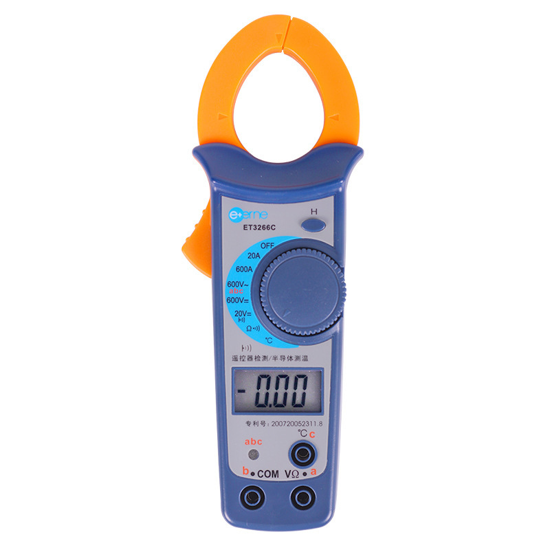 伊万厂家批发ET3266C温度相序判别钳形表遥控器故障检测钳型表