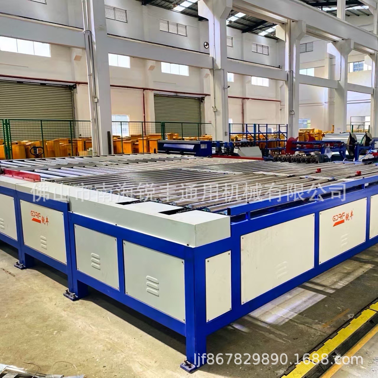 锐丰不绣钢U型风管生产线  风管成型设备 全自动风管生产线