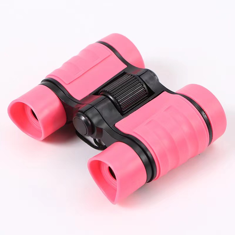 小型便携儿童彩色4x30多用玩具户外游玩兴趣培养益智双筒望远镜