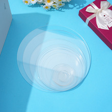 圆形亚克力板蛋糕展示板亚克力蛋糕托板 DIY圆形摆件托盘空白圆盘