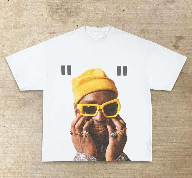 2025欧米の街頭のfflirtionは首の潮のブランドの新型のプリントのtシャツのゴシックの高い街のtシャツを掛けて丸首を合わせます。|undefined