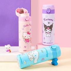 Hello Kitty Insulated Cup for Girls, High-Endurance, Simple and Portable Water Bottle, Instagram Style, Student and Fashion Influencer Direct Drinking Cup