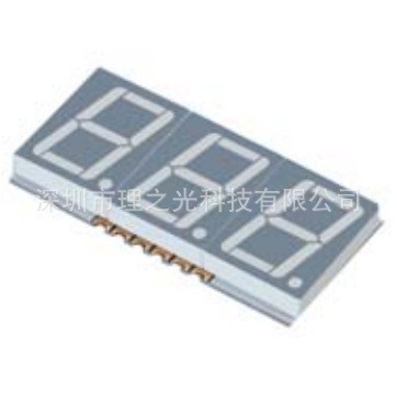 0.39Ӣ����λ��������Ƭ��ɫLED�������ʾ��