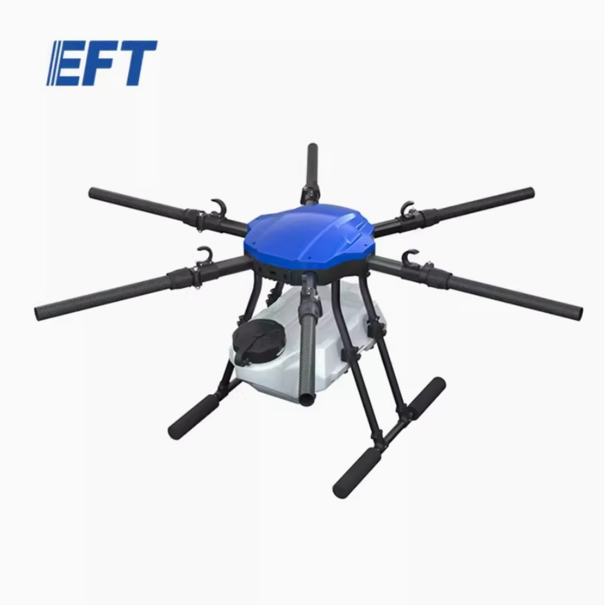EFT翼飞特E610M超轻型农用无人机机架方便转场运输