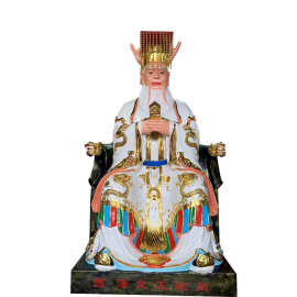 黄龙王 红龙王神像图片四海龙王图片风雨雷电树脂玻璃钢佛像