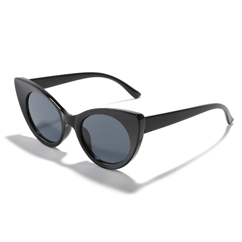 Personalized cat's eye frame sunglasses fashion modern photo ins same style women's sunglasses pose trend cross-border in stock