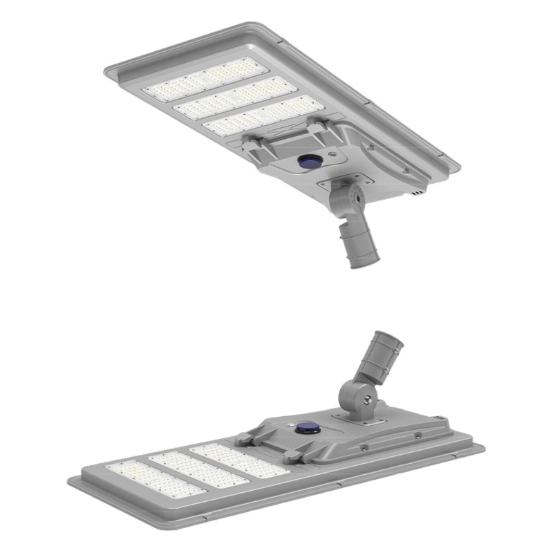 LED resalte módulo lámpara de calle ángulo ajustable interruptor de inducción lámpara solar al aire libre patio integrado lámpara de calle