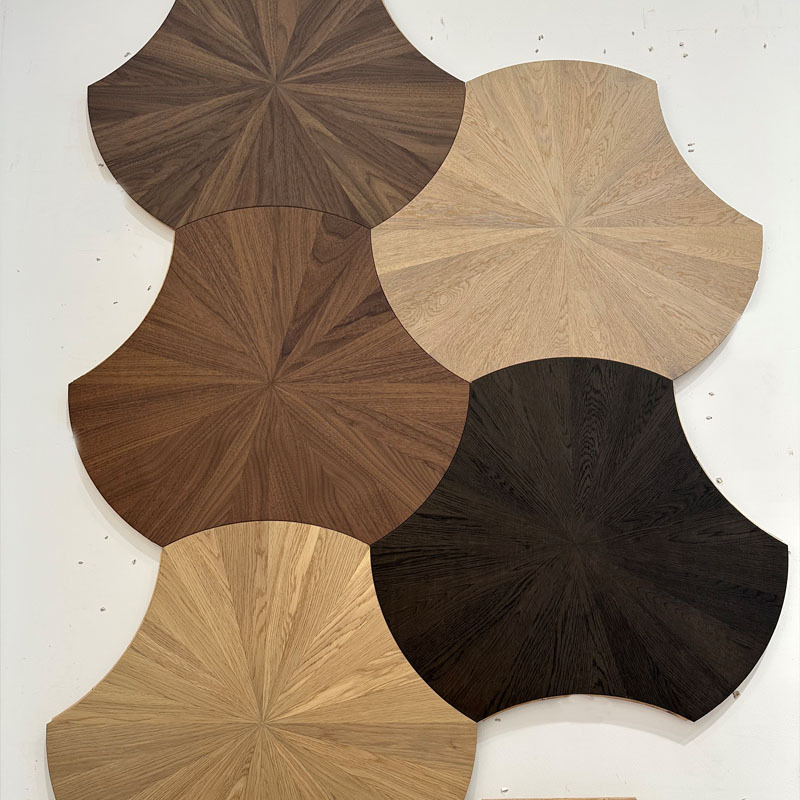 Hundreds of special-shaped mosaics...