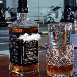 杰克丹尼威士忌700毫升杰克丹尼黑标700ml威士忌夜场洋酒杰克丹尼